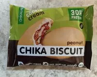 Mängden socker i Chika Biscuit Арахисовый