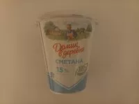 Mängden socker i Сметана 15%