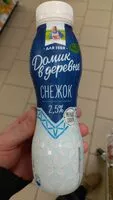 Mängden socker i Продукт кисломолочный Домик в деревне сладкий снежок