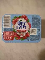 Mängden socker i Йогурт Клубника малина 2%