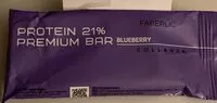 Mängden socker i Protein Premium Glazed bar
