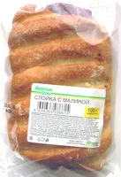 Mängden socker i Слойка с малиной