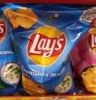 Mängden socker i Lay's Сметана и зелень