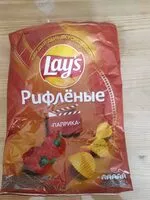 Mängden socker i Чипсы паприка рифлёные