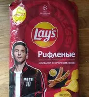 Mängden socker i Чипсы "колбаски в горчичном соусе"