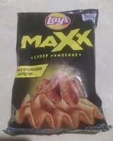 Mängden socker i Лэйз Макс куриные крылышки барбекю