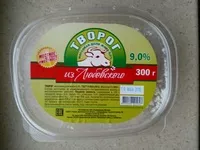 Mängden socker i Творог из Любовского 9,0 %
