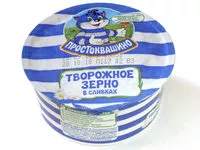 Mängden socker i Творожное зерно в сливках