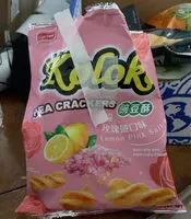 Mängden socker i Lemon pink salt pea crackers