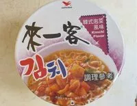 Mängden socker i Instant noodle Kimchi Flavor