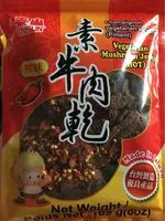 Mängden socker i Plat végétarien Saveur boeuf épicé