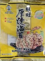 Mängden socker i Seaweed Rice Crackers