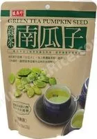 Mängden socker i Green tea pumpkin seeds