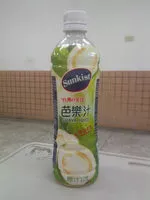 Mängden socker i Sunkist芭樂果汁飲料