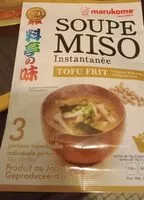 Mängden socker i Soupe miso instantané