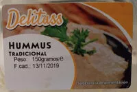 Mängden socker i Hummus tradicional