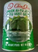 Mängden socker i Gelée D'herbe CHIN CHIN Verte