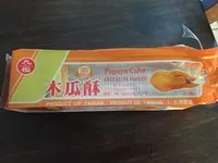 Mängden socker i Gâteau de Papaye