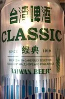 Mängden socker i Classic Taiwan Beer
