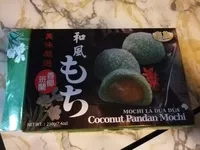 Mängden socker i Coconut Pandan Mochi