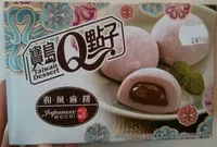 Mängden socker i Mochi du Taro