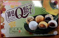 Mängden socker i Assortiment de Mochis : Haricot rouge, Sésame, Arachide