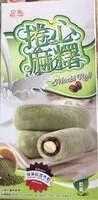 Mängden socker i Mochi Roll With Azuki, Green Tea and Concentrated Milk