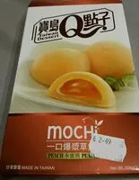 Mängden socker i Japanischer Pfirsich Mochi / Reiskuchen 8 x 13g, 104g