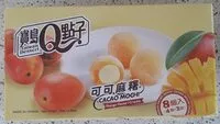 Mängden socker i Mico Mochi Mango Flavour