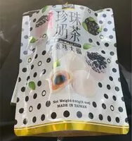 Mängden socker i bubble milk tea mochi