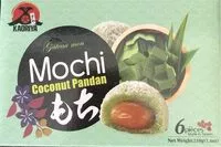 Mängden socker i Mochi coconut pandan