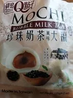 Mängden socker i Mochi bubble tea milk