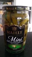 Mängden socker i Mini cornichons