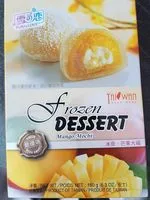 Mängden socker i Frozen Dessert Mango Mochi