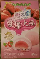 Mängden socker i Mochi Fraise