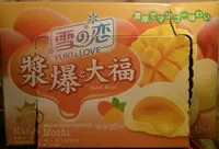 Mängden socker i Mango Mochi
