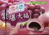 Mängden socker i Grape Mochi