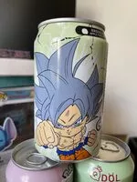 Mängden socker i Dragon Ball Super : Canette d'eau pétillante à la pomme