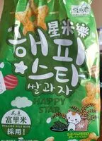 Mängden socker i Happy Star - Seaweed Flavor