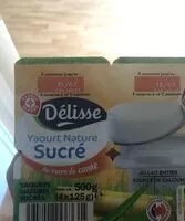Mängden socker i Yaourt nature sucré