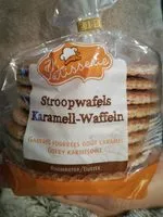 Mängden socker i Stroopwafels Karamell-Waffenn
