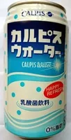 Socker och näringsämnen i Calpis