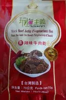 Mängden socker i Mock beef jerky HOT