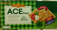 Mängden socker i Ace saltine cracker