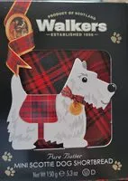 Mängden socker i Pure Butter Mini Scottie Dog Shortbread