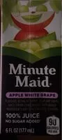 Mängden socker i Minute Maid apple white grape