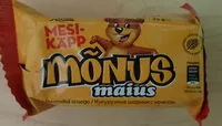 Mängden socker i Mesikäpp Mõnus maius