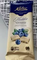 Mängden socker i White chocolate with blueberry and rise crisp