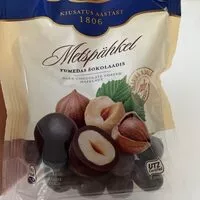 Mängden socker i Metspähkel tumedas shokolaadis