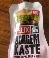 Mängden socker i Burgeri kaste